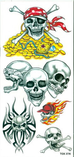Tatoeage piraat 