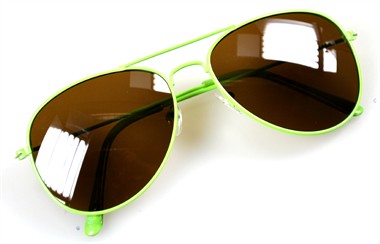 Brille Blues Brothers neon grün 