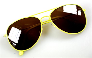 Brille Blues Brothers neon gelb