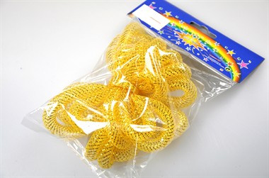 Deco slang goud 2,5m