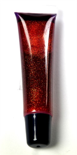 Lipgloss rood glitter