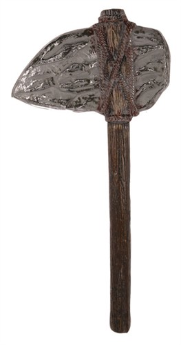 Stenen bijl halloween 55cm