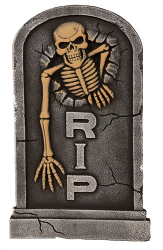 Grabstein Halloween Deko 56cm 