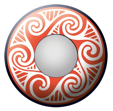 Contactlenzen red swirls (12 maanden)