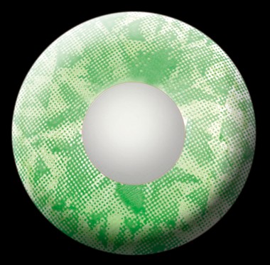 Kontaktlinsen UV Diamond green (12 Monate)
