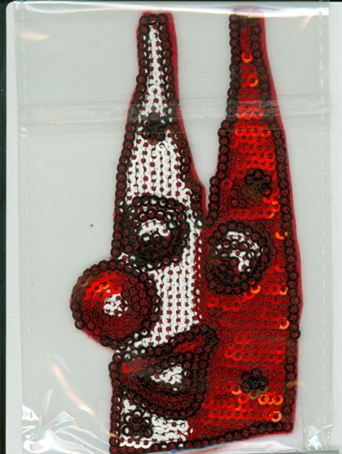 Strijkapplicatie Dom 6x10cm