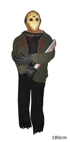 Jason hangend halloween 180 cm