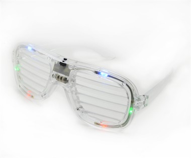 Bril met licht transparant