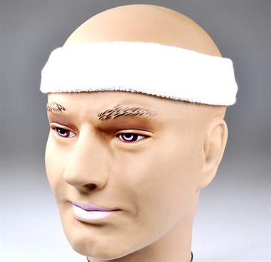 Sweat head-band white