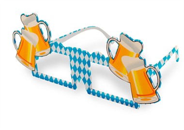 Brille Bierglass Oktoberfest