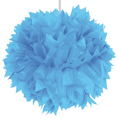 Pompom lichtblauw 30cm