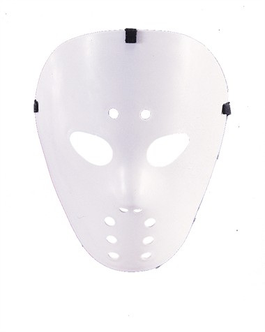 Hockey masker wit halloween