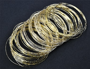 Armreif-Sortiment gold 100 Stück