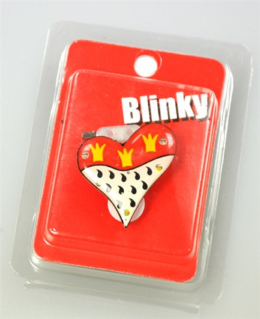 Wapen in hartvorm blinky