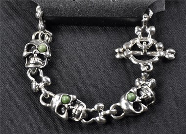 Armband Totenkopf 