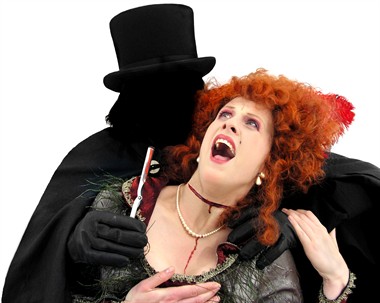 Kehlenschnitt Halloween
