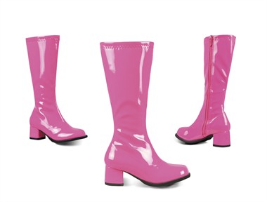 Stretch Stiefel neon pink (Kind)