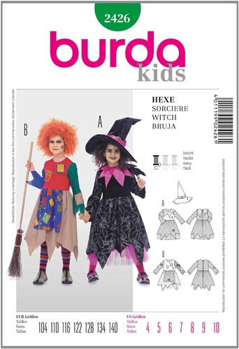 Burda patroon: heks (kind)