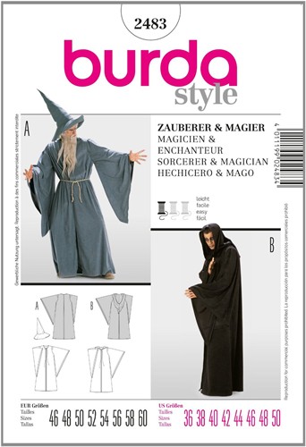 Burda Schnitte: Historisches Kleid