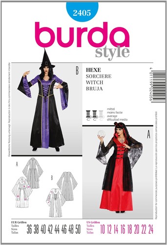 Burda Schnitte: Hexe