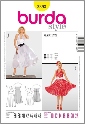 Burda patroon: Marilyn