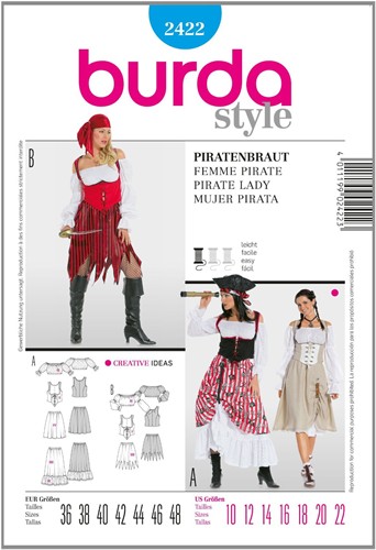 Burda Schnitte: Piratenbraut