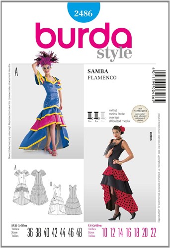 Burda Schnitte: Samba/Flamenco