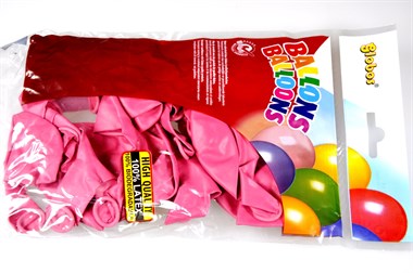 20Luftballons magenta Ø 26cm