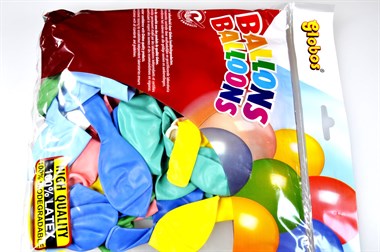 Balloons 50pcs. colored Ø 26cm