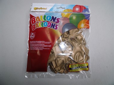 50Luftballons gold Ø 23cm 