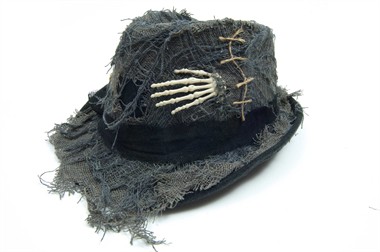 Hoed skelethanden halloween