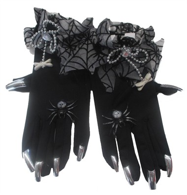 Handschuhe Hexe Halloween