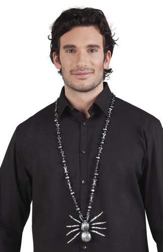 Ketting spin zilvergrijs