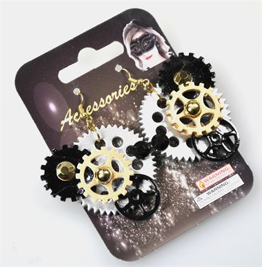  Steampunk Ohrringe