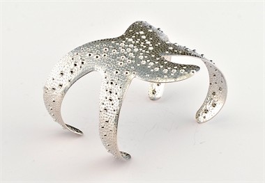 Armband zeester zilver