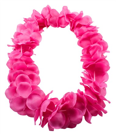 Hawaii ketting neon roze