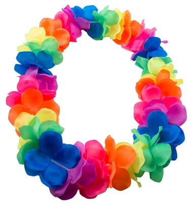 Hawaiikette bunt neonfarben 