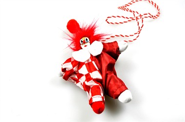 Clownorden rot/weiß Köln 12cm 