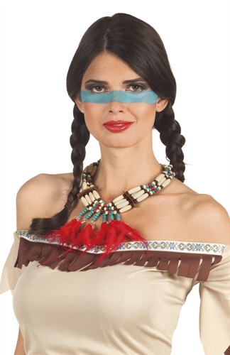 Indianen ketting squaw 