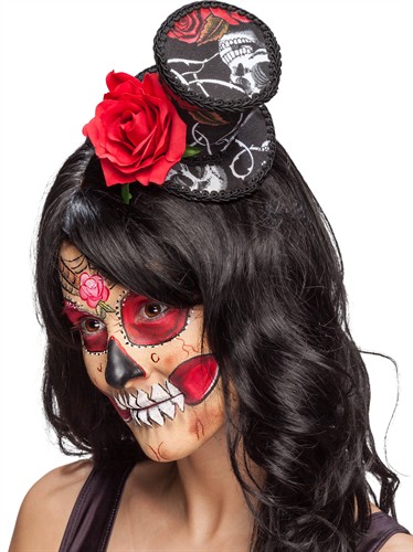 Mini hat day of the dead 