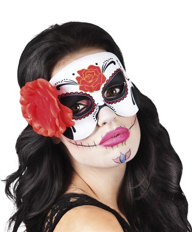 Augenmaske La Blanca Day of the Dead Halloween