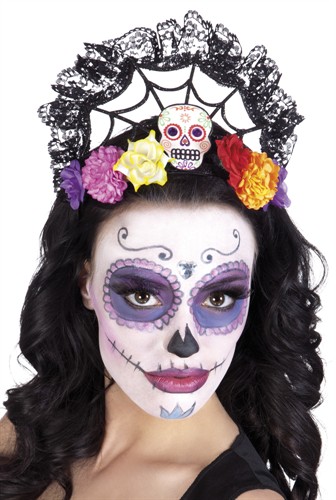 Diadeem Calavera Day of the Dead Halloween