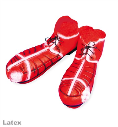 Schoenen clown rood