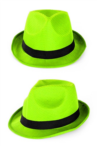 Hoed neon groen 