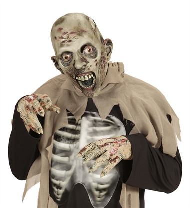 Handschuhe Zombiehände Paar