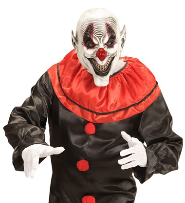 Horror clown masker lachen