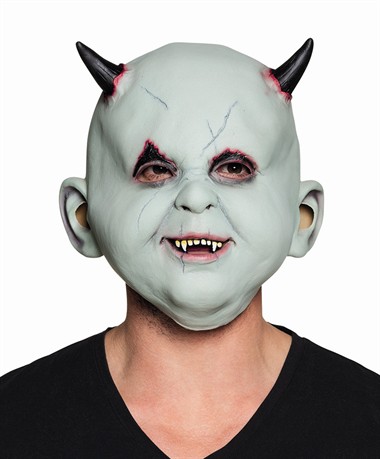 Maske Teufelskind Latex 