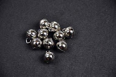 Glöckchen Ø15mm vernickelt 10St.