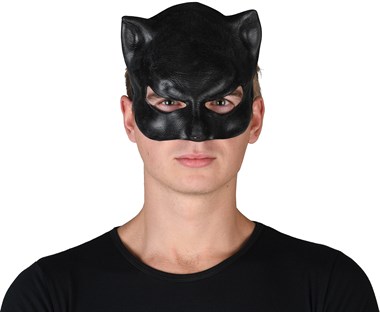 Half masker kat zwart