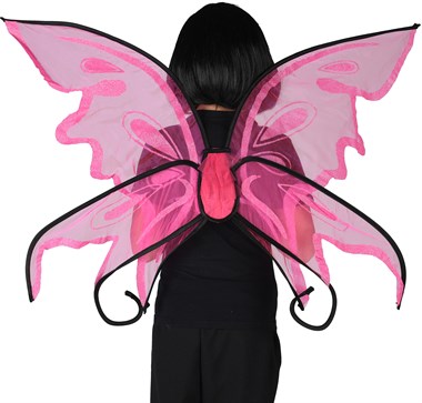 Vleugels gothic fee pink